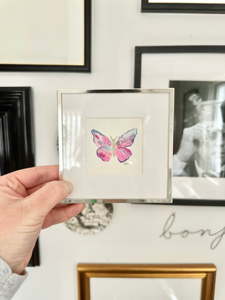 Butterfly 103 - Original Painting - With Frame