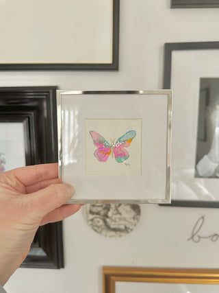 Butterfly 100 - Original Painting - With Frame