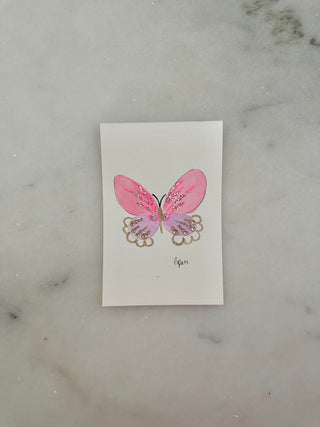 023 Butterfly Painting  - Original Panting - 4x6
