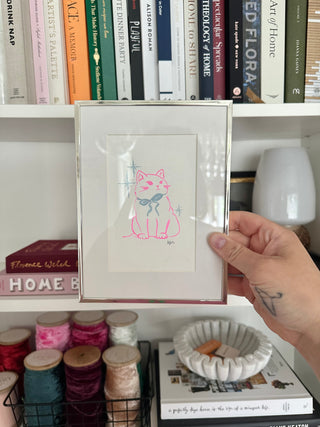 I’m Just a Girl Series - 011 - Original Painting - FRAMED