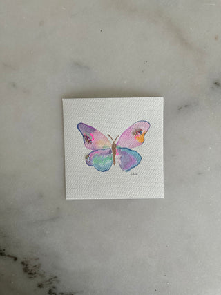 Butterfly 116  - Original Painting - 5x5