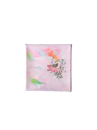 Dree 003 - Glitter Gusts - Original Panting on WRAPPED CANVAS - 5x5