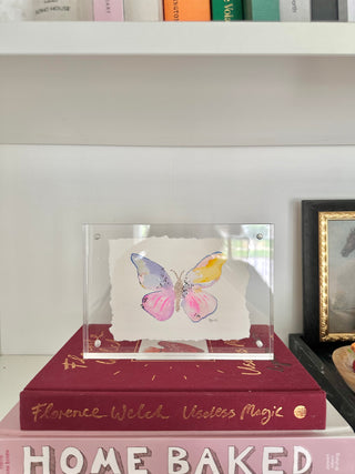 Butterfly 120 - Original Painting - FRAMED