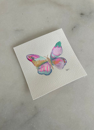 Butterfly 115 - Original Painting - 5x5