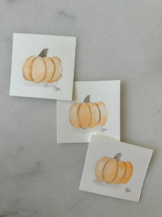 Pumpkin 002 - Painting - 3x3
