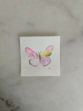 Butterfly 112 - Original Painting - 5x5