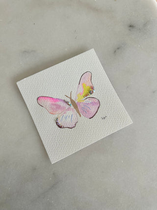 Butterfly 112 - Original Painting - 5x5