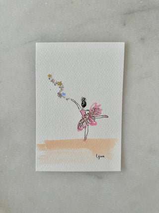 001 - Dancer - Original Painting - 4x6