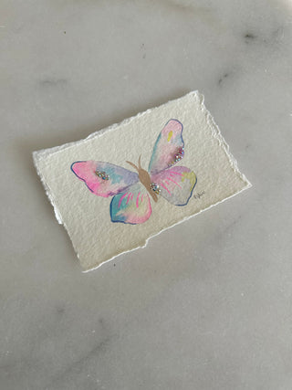 Butterfly 118 - Original Painting - 5x3.5