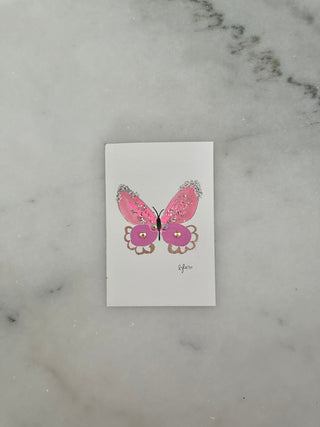 016 Butterfly Painting  - Original Panting - 4x6