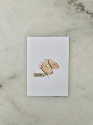 CUSTOM - Fortune Cookie - Embellished Print - 5x7