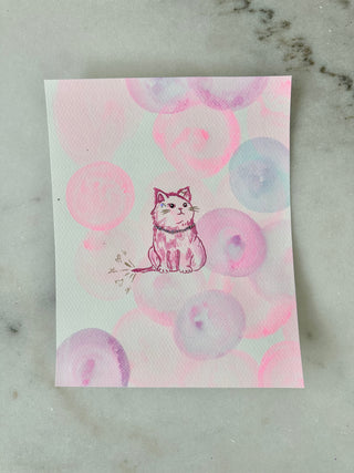 I’m Just a Girl Series - 006 - Original Painting - 8x10