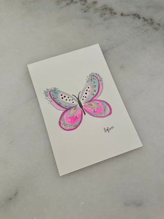 020 Butterfly Painting  - Original Panting - 4x6