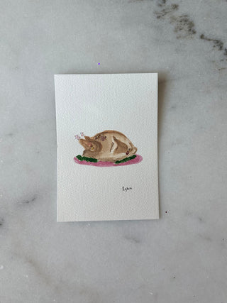 Turkey - Original Panting - 5x7