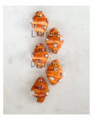 LGD Croissant Print “Glittered”
