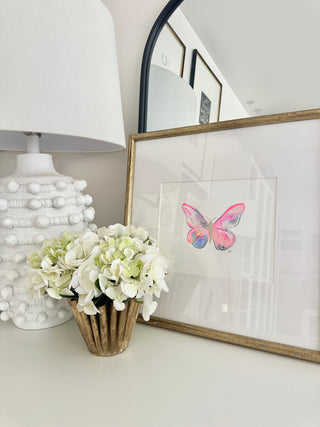 Butterfly 124 - Original Painting - FRAMED