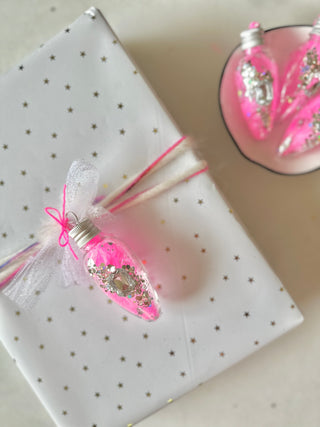 NEW! Ornament - Gift Topper Bulb #5