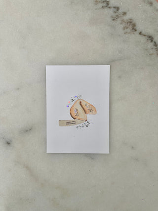 CUSTOM - Fortune Cookie - Embellished Print - 5x7