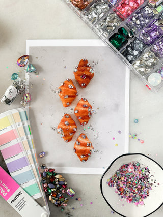 LGD Croissant Print “Glittered”