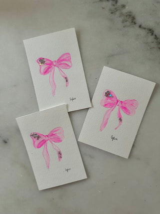 Bow - Original Panting - 4x6