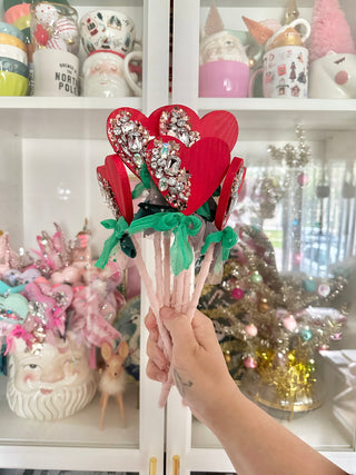 Christmas Heart Wand