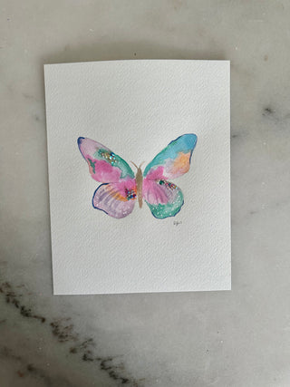 Butterfly 110  - Original Painting - 8x10