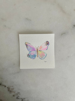 Butterfly 113 - Original Painting - 5x5