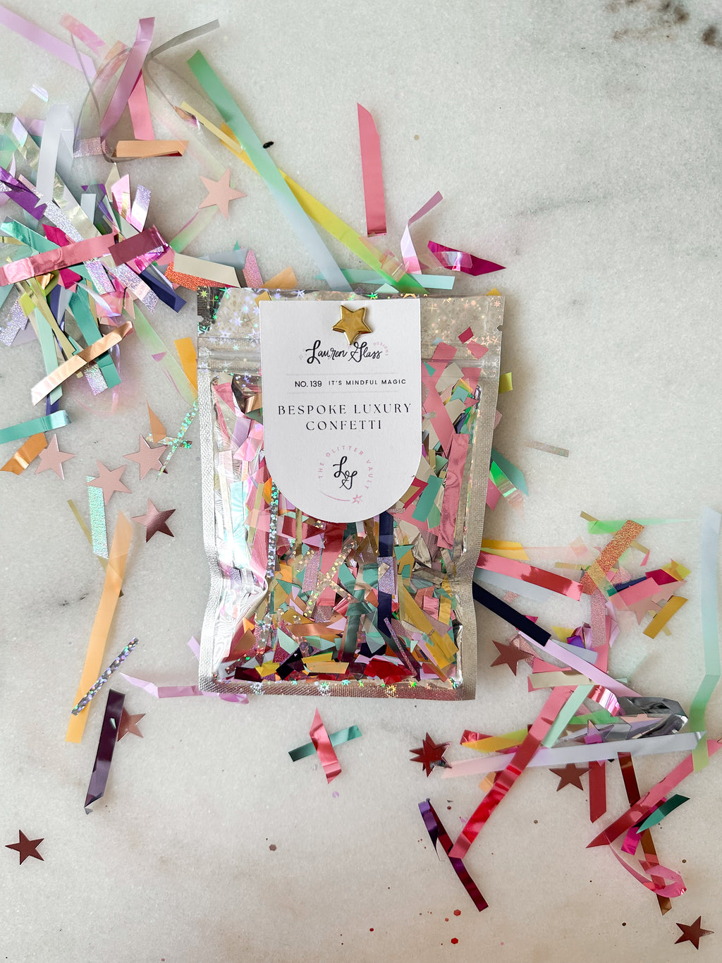 NEW! 139 Confetti Blend “Non Glitter” Lauren Glass Designs