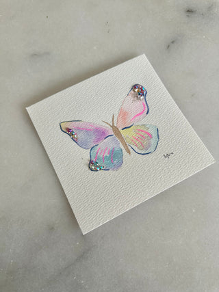 Butterfly 113 - Original Painting - 5x5