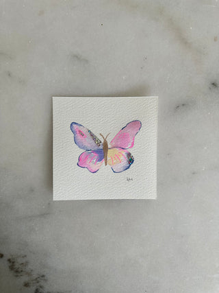 Butterfly 114 - Original Painting - 5x5