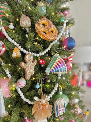 Glitter Gem Cherry ORNAMENT - 3 pack