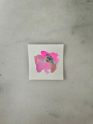 Abstract 016 - Original Painting - 3x3