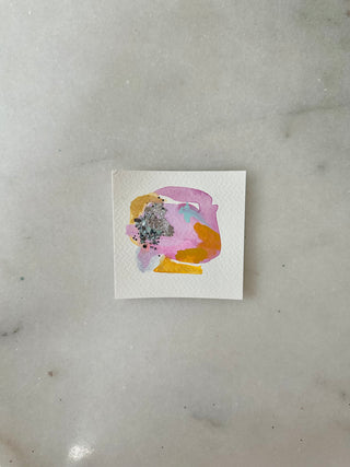 Abstract 019  - Original Painting - 3x3