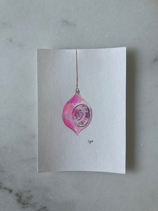 Ornament 002 - Original Painting - 5x7