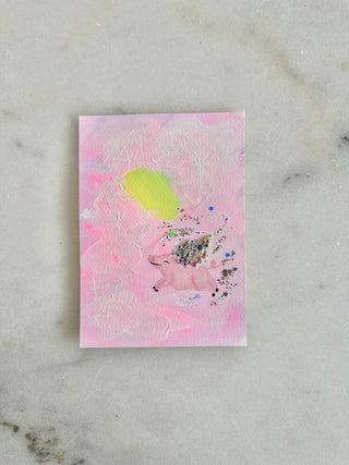 Dree 012 - Glitter Gusts - Original Panting - 5x7