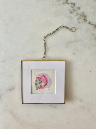 Abstract 034 - Original Painting in Hanging Frame