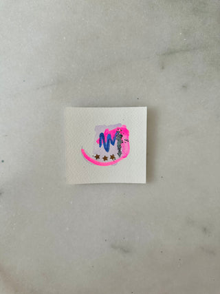 Abstract 017 - Original Painting - 3x3