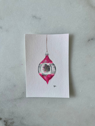 Ornament 003 - Original Painting - 4x6