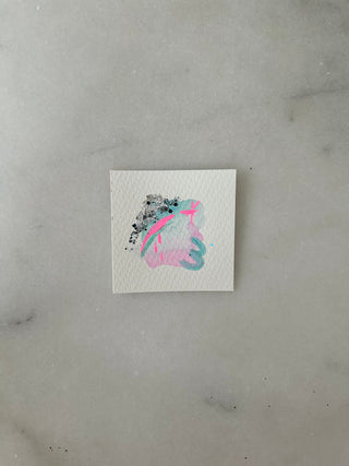 Abstract 029 - Original Painting - 3x3