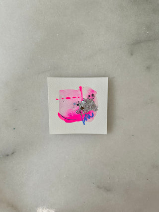 Abstract 015 - Original Painting - 3x3