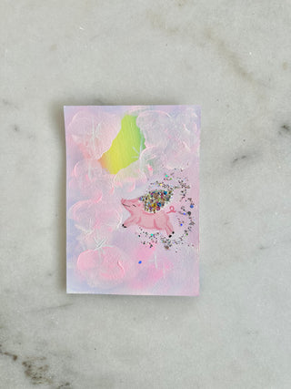 Dree 011 - Glitter Gusts - Original Panting - 5x7