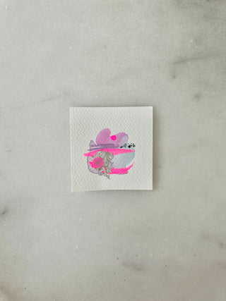 Abstract 023  - Original Painting - 3x3