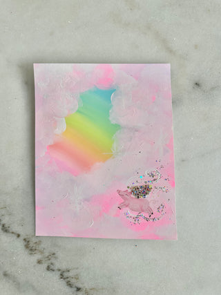 Dree 018 - Glitter Gusts - Original Panting - 8x10