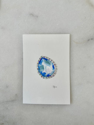 Gem - 004 - Original Painting - 4x6