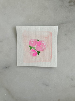 Floral 016 - Original Painting - 5x5