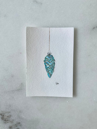 Ornament 009 - Original Painting - 4x6