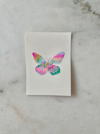 Butterfly 105  - Original Painting - 5x7