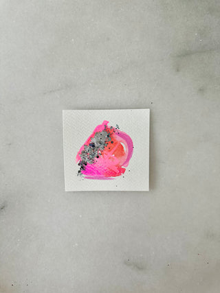 Abstract 027 - Original Painting - 3x3