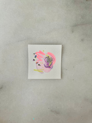 Abstract 021  - Original Painting - 3x3