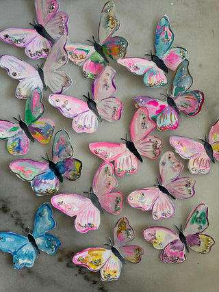 Butterfly 213 - Hand painted